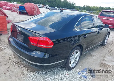 2013 Volkswagen Passat 2.0L Tdi Sel Premium from USA, damaged, VIN 1VWCN7A37DC028959